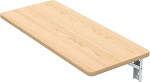 Moderner Klapptisch zur Wandmontage, DIY-Klappschreibtisch, Wandregal, f&uuml;r das Arbeitszimmer, zum Aufstellen auf engstem Raum (Holz, 120 x 30 cm)