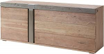 MASSIVMOEBEL24.DE Amsterdami k&uuml;ljepaneel, Suurused (B x S x K), V&auml;rv: beež v&auml;rvitud, Suurus: 180 x 45 x 75 cm.