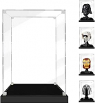 icuanuty akr&uuml;&uuml;l vitriinkapp Lego kiivrikomplekti 21018/21036/40478/40591/40708/75277/75304/75305/75350/75351/77905/77906/75349/75343/75343/7 5327/76199/76285/75276/75328/75274/75324/40690 (Display)