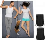 REDCAMP Double Folding Camping madrats Memory Foam madrats Portable Single Futon madrats koos t&otilde;mblukuga ja kandekott Roll Up Travel madrats magamismatt p&otilde;randale auto telk