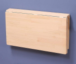 Klapptisch aus Massivholz, an der Wand h&auml;ngender Computertisch, multifunktionaler Esstisch f&uuml;r die Familie, Wandtisch f&uuml;r den Balkon (suurus: 80 x 40 cm)