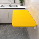 Seinale paigaldatud kokkupandav laud, kokkupandav seinale paigaldatud t&ouml;&ouml;laud, puidust ujuv laud, kokkupandav seinale paigaldatud kokkupandav laud, ruumi s&auml;&auml;stev, lihtne kasutada