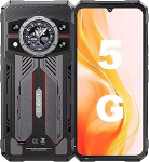 CUBOT Kingkong 11 - 5G nutitelefon 6,72-tolline FHD + 120Hz, 16GB RAM (16GB + 16GB laiendatud), 256GB ROM, 108MP kaamera, 10200mAh aku, Android 15, Dimensity 7025, mustanahaline