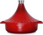 Induktsioon Tagine pott 28 cm / 4,2 L - Maroko Tagine valatud alumiiniumist - ahjukindel ja sobib igat t&uuml;&uuml;pi pliitidele (induktsioon, gaas, keraamiline) - ei roosteta, ei purune - 4-6 inimesele.