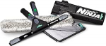 UNGER Ninja AKN12 Premium klaasipuhastuskomplekt (tipptasemel tooted professionaalseks aknapuhastuseks, 4-osaline)