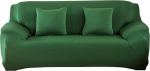 Demiawaking Dark Green Diivan Covers Plain Elastic Stretch Diivan Cover Diivan Cover Diivan Cover Home Decoration