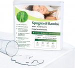 Mattress Topper for Queen Bed, 120 x 190 cm, Waterproof, Natural Bamboo Terry Towelling, Super Soft, Elastic Corners, Up to 30 cm, Cooling, Breathable, Dust Mite Resistant, Anti-Allergic