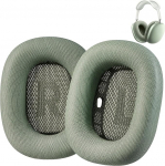 AHG Accessory House Global t&auml;iendatud asendusk&otilde;rvapadjad Airpods Max jaoks, mis &uuml;hilduvad Apple AirPods Max k&otilde;rvaklappidega, roheline Premium PU nahk, suure tihedusega vaht, tugev magnet