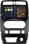 [2GB+32GB] Android 14 autoraadio koos satelliitnavigatsiooniga Suzuki Jimny 2007-2015-9-tollise puuteekraaniga koos kaameraga DAB/GPS/roolijuhtimine/MirrorLink/Bluetooth 5.0/WiFi/USB/4G/CarPlayga