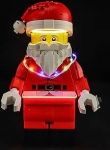 BRIKSMAX LED-valgustus Lego suurele Santa Mini figuurile 40820, &uuml;hilduv valgus komplekt ehitusplokkidele - ilma Lego komplektita, Premium dekoratiivne valgus mudelite valmistamiseks kodukaunistuseks, kingituseks