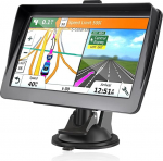 7-tollised GPS-navigatsiooniseadmed autole / veoautole / matkaautole 2025 koos Euroopa kaardiga - h&auml;&auml;ljuhised, POI ja kiiruse hoiatus, eluaegsed tasuta kaardiparandused