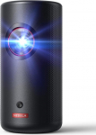 Nebula Anker Capsule 3 Laser 1080p, nutikas, WiFi, miniprojektor, must, kaasaskantav projektor, Dolby Digital, laserprojektor, autofookus, 120-tolline pilt, 2,5 tundi taasesitust, 4K dekodeerimine