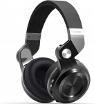 Bluedio juhtmevabad Bluetooth k&otilde;rvaklapid, kokkupandavad k&otilde;rvaklapid Micro SD kaardipesaga, FM raadio, Amazon Web Services tugi, mikrofon, juhtmega mobiiltelefonidele/TV/PC (must)