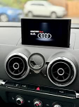 &Uuml;hildub Audi A3 magnetilise mobiiltelefoni hoidjaga Audi A3 S3 8V 2014-2020 Air Outlet Clip Mounts Stand GPS Magsafe Navigation Mount Car Accessories