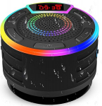 Deuomerk IPX7 veekindel du&scaron;ik&otilde;lar, kaasaskantav Bluetooth-k&otilde;lar LED-ekraaniga, iminapp, pael, RGB-tuled, peok&otilde;lar koduseks reisimiseks v&auml;ljas