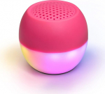 Boompods Soundflare Tide Bluetooth k&otilde;lar - IPX6 veekindel muusikakast ookeaniplastikast, Selfie funktsioon ja valgustus, v&auml;lisk&otilde;lar mobiiltelefonile, reisile, 5 tundi m&auml;nguaega, roosa