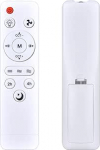 Ersatzfernbedienung kompatibel mit OLX LITTARBY JTT AURALK Flarouch OSTIVE FanLito AURALK FANSEXPERT KoolShiro Deckenventilator mit Leuchten