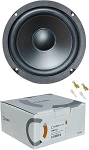 Komplekt CIARE HW162 1 Woofer 17 cm 170 mm 6,5-tollise l&auml;bim&otilde;&otilde;duga 80 Watt RMS ja 180 Watt Max impedants 8 Ohmi 90 dB kummist riputus koduseks kasutamiseks + Faston paigaldus