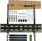 GACHLINE Slim TV seinakinnitus 32-75-tolline kallutatav universaalne klamber lamedatele ja kumeratele teleritele - LED LCD OLED QLED | VESA 75 x 75 - 600 x 400 | Max. 45 kg | Ainult 29 mm seinav&auml;li | Kaablijuhtimine koos.