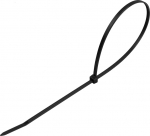 Klemme - schwarze Kunststoff-Klemme, 7,6 x 500 mm, 100 tk, ideal f&uuml;r robuste und langlebige Befestigungen