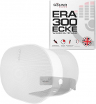Sound bass ERA300 Flat Profile Corner Wall Mount Bracket koos paigaldusriistadega, mis &uuml;hildub Sonos ERA 300 k&otilde;laritega (valge, &uuml;hekordne)