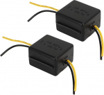 Yosoo Health Gear 2 tk auto elektriliini m&uuml;rafiltrid, 12V elektriliini m&uuml;rafiltrid, h&auml;iret&otilde;rje, m&uuml;ra v&auml;hendamine, autoraadio h&auml;irefilter, auto stereom&uuml;rafilter ekvalaiseri jaoks,