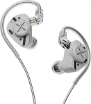 ooopusX Op.24 Earphpne 2DD 4BA juhiga k&otilde;rvamonitorid reguleeritavate h&auml;&auml;lestusv&otilde;imalustega, 0.78, 2-poolne S-kaabel, 3.5mm, ilma mikrofonita