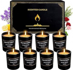 8 l&otilde;hnak&uuml;&uuml;nla komplekt koju, l&otilde;hnak&uuml;&uuml;nla kinkekomplekt meestele, suitsuta intensiivsed l&otilde;hnad, pikk p&otilde;lemisaeg, aroomiteraapia k&uuml;&uuml;nlad naistele ja meestele, j&otilde;ulukingitused