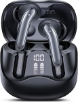 Bluetooth k&otilde;rvaklapid h&uuml;briidse aktiivse m&uuml;rasummutusega, k&otilde;rvaklapid juhtmevaba Bluetooth 5.4, 6Mic, 49 tundi taasesitust, v&otilde;imas bass, 8 EQ režiimi, rakenduse juhtimine, juhtmevaba laadimine, multipoint