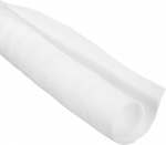 hankekaart 19,1 cm ID-Split-Loom-Schlauch, 5,9 m, Polyester-Kabelschutz, Kabelh&uuml;lse f&uuml;r USB-Kabel, Netzkabel, Wei&szlig;