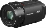 Panasonic HC-VX3E-K 4K videokaamera, 4K video (25p), 25mm F1.8 lainurkobjektiiv, 24X optiline zoom, h&uuml;briid OIS+, HDR, zoom-mikrofon, puuteekraan, loomingulised funktsioonid (must)