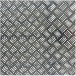 Alumiinium-Riffelblech, 3mm alumiinium leht libisemisvastane musterplaat mitu suurust (3 * 500 * 500mm)
