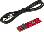 Kalea Informatique&copy; Adapter M.2 Key M PLUG TO M.2 Key I/O SLOT