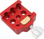 Teleskoopiline Dovetail sadulaklamber, teleskoopiline alumiiniumsulamist dovetail-klamber, multifunktsionaalne, kaasaskantav teleskoopidele