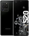 Samsung Galaxy S20 Ultra 5G nutitelefoni komplekt (17,44 cm), 128 GB sisem&auml;lu, 12 GB RAM, h&uuml;briid SIM, Android) -, kosmiline must