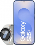 Samsung Galaxy S25+ AI nutitelefon Galaxy AI-ga, 12 GB RAM, 512 GB m&auml;lu, merev&auml;eline, 3-aastane tootja garantii + Galaxy Watch7 nutikell.