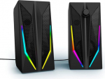 uRage Blast-R 200 2.0 PC-k&otilde;larikomplekt k&otilde;rvaklappide v&auml;ljundiga RGB-valgustus Must