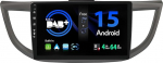 SXAUTO Sisseehitatud DAB Android 14 IPS autoraadio Honda CRV (2012-2016) - Sisseehitatud Carplay/Android auto - Kaamera + MIC - 4G + 64G - 360-CAM roolijuhtimine Fast Boot WiFi DSP - 2 DIN 10.1 tolliga