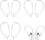3 paari libisemiskindlaid spordi k&otilde;rvakonksusid, mis &uuml;hilduvad AirPods Pro, 3, AirPods Pro, 2, AirPods Pro, 1, silikoonist, pehme, mitmem&otilde;&otilde;tmeline, reguleeritav, kukkumisvastased k&otilde;rvaklambrid, kaitsvad k&otilde;rvaklappide tarvikud