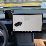 Autotelefoni hoidik, mis &uuml;hildub Tesla Model 3 y tarvikud Mobiiltelefonihoidik 2021 2022 2023 2024 (Model 3 2024 jaoks)