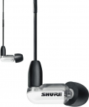 Shure AONIC 3 juhtmega heliisolatsiooniga k&otilde;rvaklapid, l&auml;bipaistev heli, &uuml;ks juht, k&otilde;rvasisesed, eemaldatav kaabel, k&otilde;rge kvaliteet ja vastupidavus, &uuml;hildub Apple ja Android seadmetega - valge