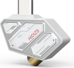 Hidizs SD2 kaasaskantav k&otilde;rvaklappide v&otilde;imendi C-t&uuml;&uuml;pi 3,5 mm adapteri dongle DAC Hi-Res audio dekooder k&otilde;rge helikvaliteediga - valge