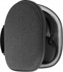 Geekria Shield k&otilde;rvaklappide &uuml;mbris, mis &uuml;hildub Sony WH-1000XM5/WH-1000XM4/CH710/CH520 asendav k&otilde;vakesta reisikandekott koos kaablihoidjaga - tumehall
