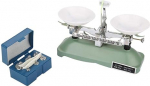 ANKROYU 200 g/0.2 g Mechanical Scale with Weights, Portable Pallet Scale, Teaching Aid for Chemistry and Physics Laboratories for Calibration at Home or in the Laboratory