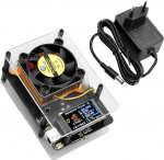 NerdMiner NMaxe Solo Bitcoin Miner koos BM1366 ASIC Chip Binghe 500 GH / s 20 J / TH Bitcoin Solo Home Miner Lottery Mining Miner Lottery BTC Bitcoin Miner ELi pistik &uuml;hilduv NerdMineriga