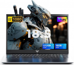 ACEMAGIC S&uuml;learvuti 18.5 tolli 2026 S&uuml;learvutid 1080P FHD, Ryzen 3 4300U (4 tuuma, 8 l&otilde;ime kuni 3.7GHz), 8000mAh, 16GB DDR4 512GB, S&uuml;learvuti AX18 1080P FHD HDMI/WiFi/BT 5.2/USB 3.2