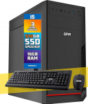 GMR Ultra i5 Office PC - &Auml;rikontori arvuti + klaviatuur ja hiir | 16 GB RAM | 512 GB SSD M.2 | DVD&plusmn;RW | USB 3 | Windows 11 Pro | WiFi ja Bluetooth