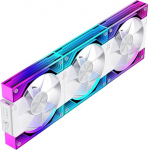 TZMRIT Interstellar-V3 Forward/Reverse Flow vahetatav RGB PC-ventilaator 120 mm Daisy Chain pakett 3 PWM-juhtimise ja ARGB-efektiga, must, 2000 RPM, 68.5CFM (valge)