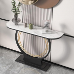 Esiku vaheseinakapp, koridori veranda laud, kaasaegne konsoollaud, veranda kapp, sepistatud rauast raam, fuajee sissep&auml;&auml;su platvorm, veranda lauad (S, 100 x 30 x 80 cm/39.4 x 11.8 x 31.5 cm/39.4 x 11.8 x 31.5 cm)