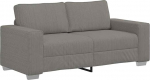 Homgoday Kahekohaline diivan Helehall 140 cm Corduroy kangast Lounge diivan Pehmendusega diivan Kahekohaline diivan K&uuml;lalisdiivan Elutoa diivan Diivan Diivan istme m&ouml;&ouml;bel elutuppa Vastuv&otilde;tukontorisse